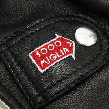 1000 MIGLIA Offocial Leather Helmet(Black)