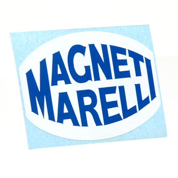 MAGNETI MARELLI Logo Sticker(White)