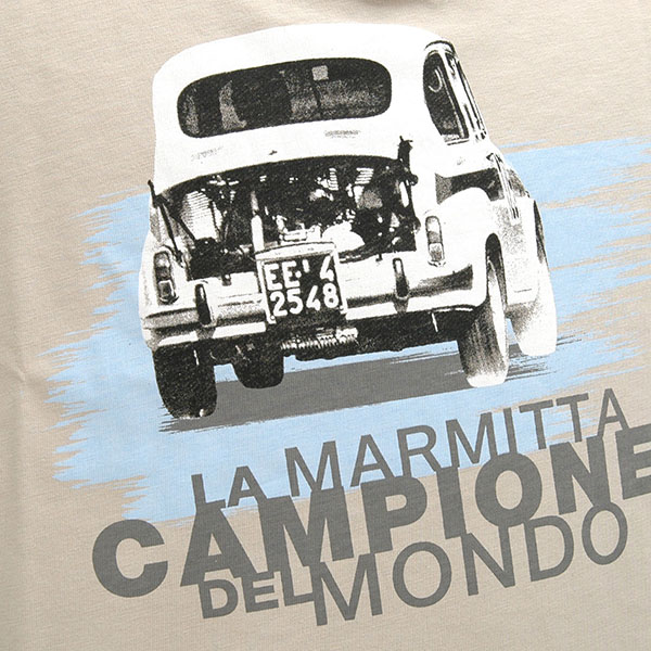 ABARTH HERITAGE V-neck T-shirts-CAMPIONE DEL MOND-