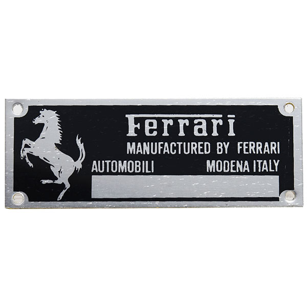 Scuderia Ferrari F1 chassis Plate(60mm)