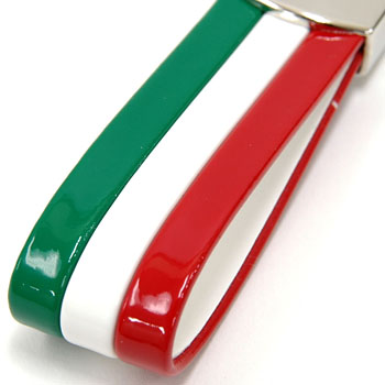 Ferrari Tricolor Keyring(Cavallino)