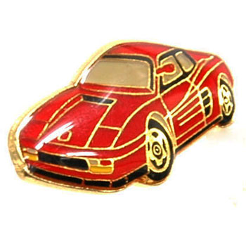 Ferrari Testarossa Pin Badge