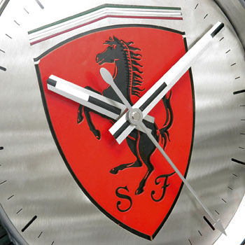 Scuderia Ferrari Wall Clock(Red)