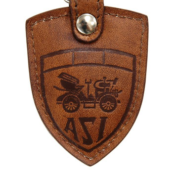 ASI Official Leather Keyring