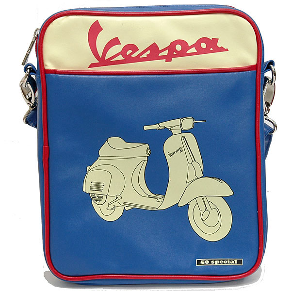 Vespa Official Schoulder Bag (Blue)