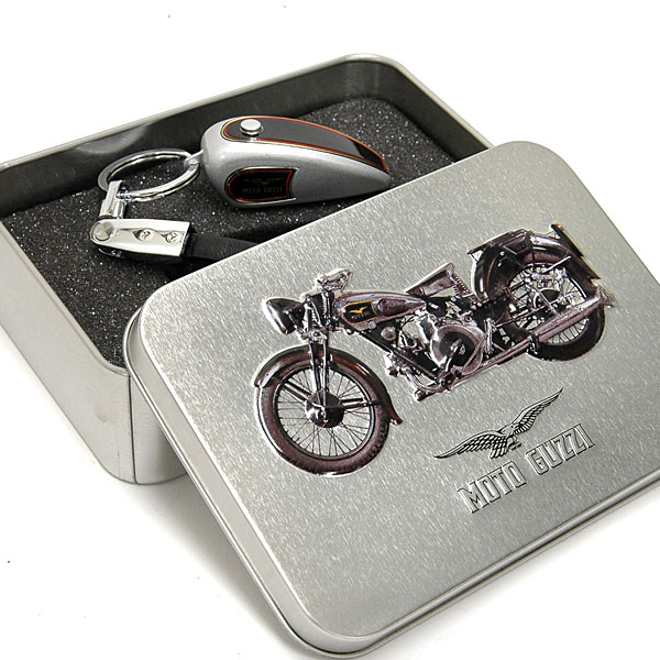 MOTO GUZZI Official Keyring-Tank Shaped/Silver-