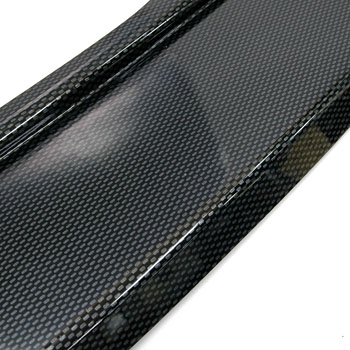 FIAT 500 Rear Bumper Protector(Carbon Look)