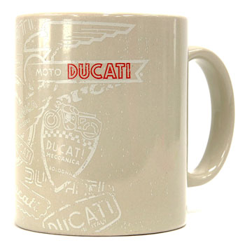 DUCATI純正マグカップ-HISTORICAL- : イタリア自動車雑貨店 | イタリア