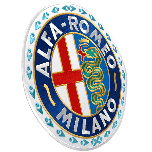 Alfa Romeo MILANO Emblem Patch-Large-