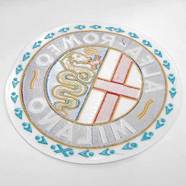 Alfa Romeo MILANO Emblem Patch-Large-