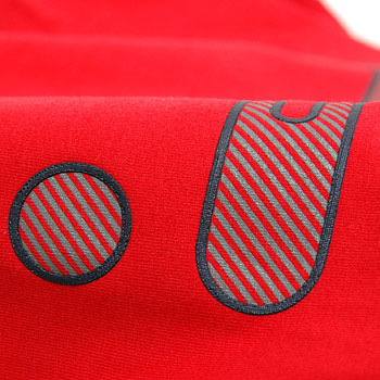 PIRELLI T-Shirts-Stretch/Red-