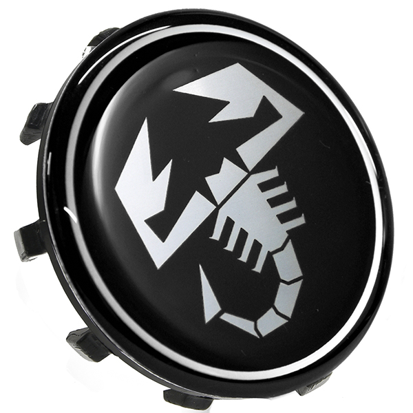 ABARTH Wheel Hub Cap(Scorpione/Black/60mm)