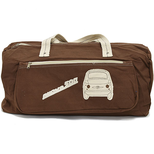 FIAT Nuova500 Sports Bag(Brown)