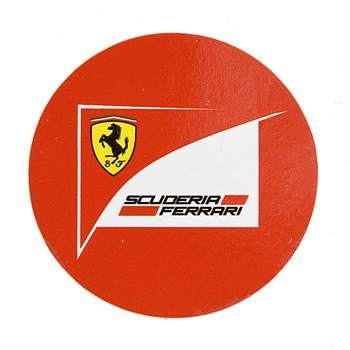 Scuderia Ferrariティームロゴステッカー : イタリア自動車雑貨店