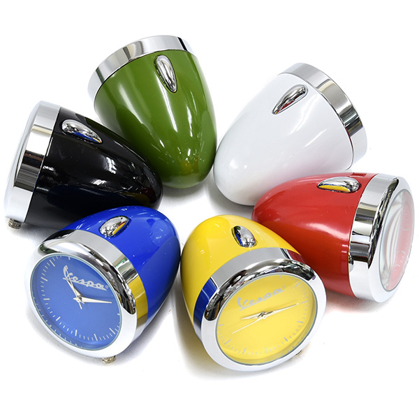 Vespa Official headlight Clock(Red)