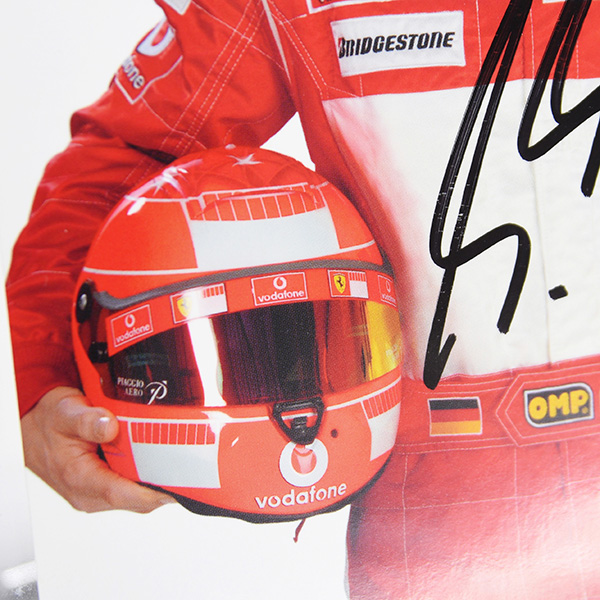 Scuderia Ferrari 2006 Press Card-M.Schumacher Signed- Type A