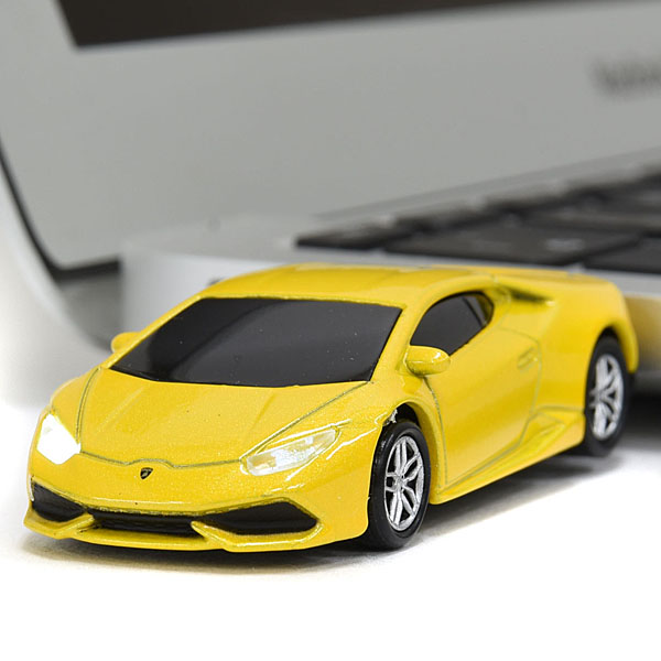 1/68 Lamborghini Huracan Miniature Shaped USB Memori(Yellow/8GB)