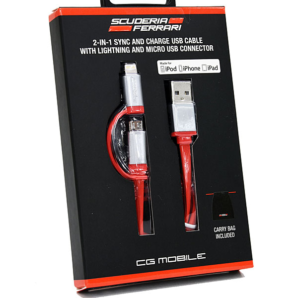 Ferrarilightning microUSB 2-IN-1USB֥