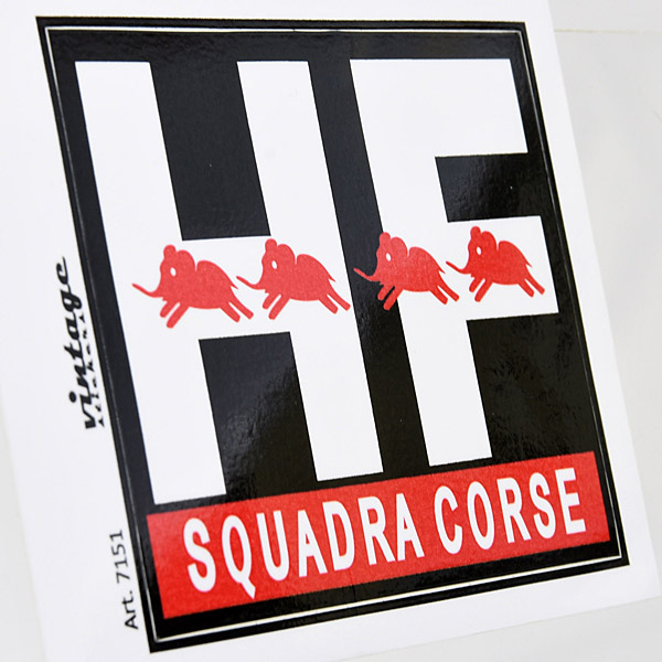 LANCIA HF SQUADRA CORSE Vintage Type Sticker