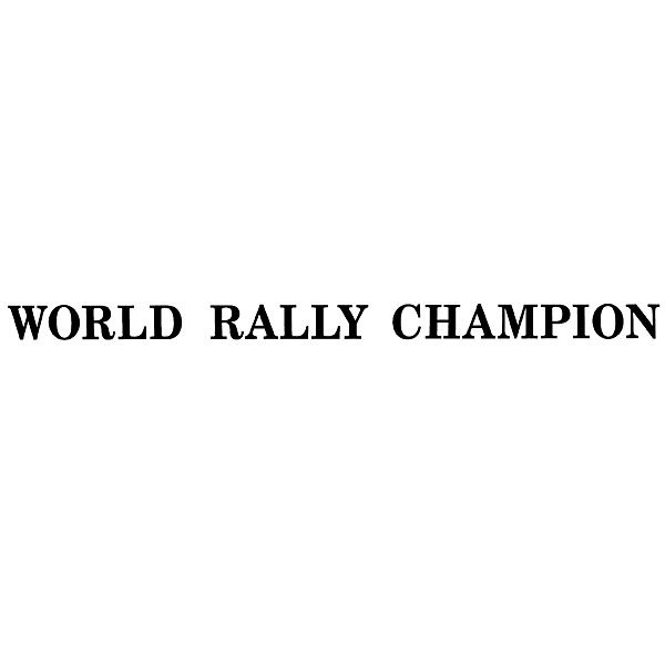 DELTA WORLD RALLY CHAMPIONEƥå(ʸ)