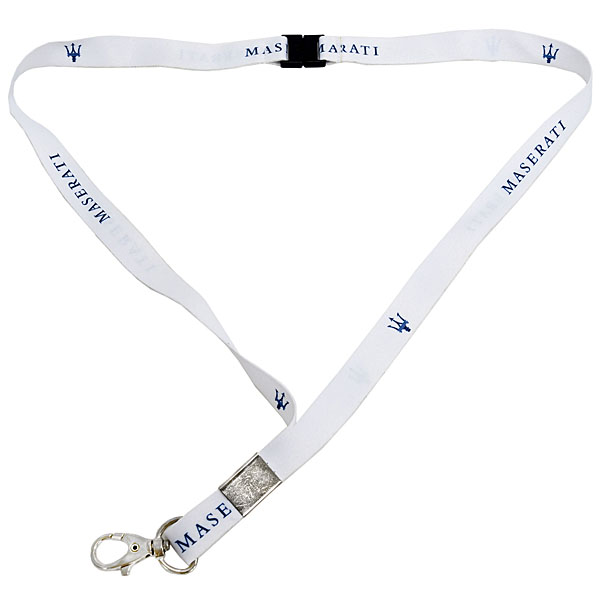 MASERATI Neck Strap(White)