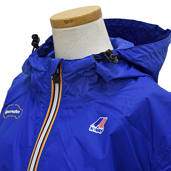 FIAT-K WAY Panda Water Proof Jacket(for Women/Blue)