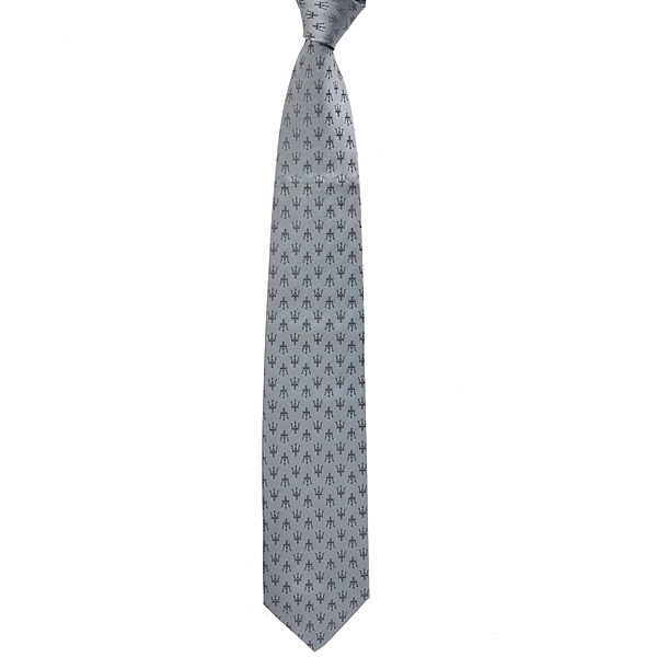 MASERATI TRIDENTE Neck-Tie(Grey)