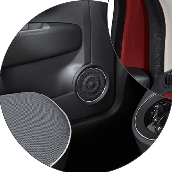 FIAT 500 Chrome Speaker Trim Set(Lower)<br><font size=-1 color=red>05/08到着</font>