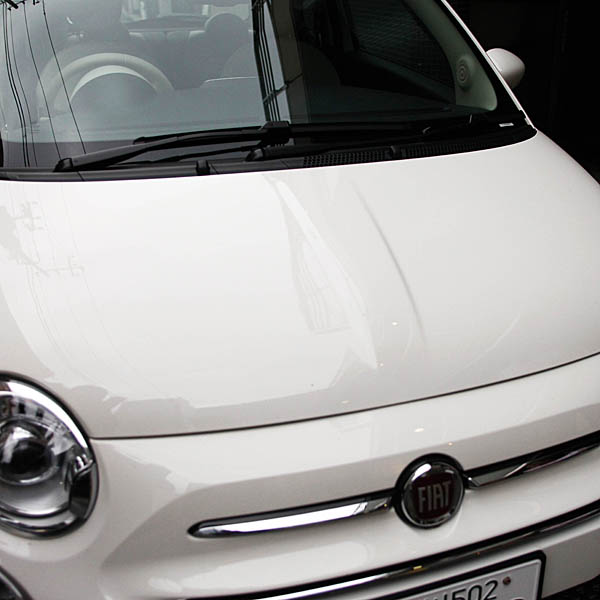 FIAT 500 Bonnet Chrome Trim