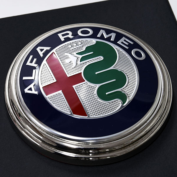 Alfa Romeo純正Newエンブレムペーパーウェイト : イタリア自動車雑貨店