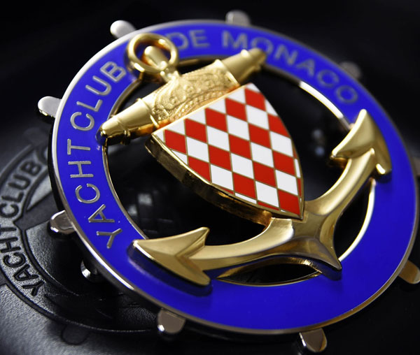 Yacht Club De Monaco Emblem For Member Italian Auto Parts Gagets