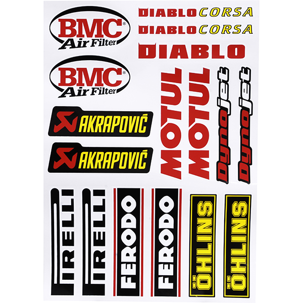 Sponsor Stickers Set Type C