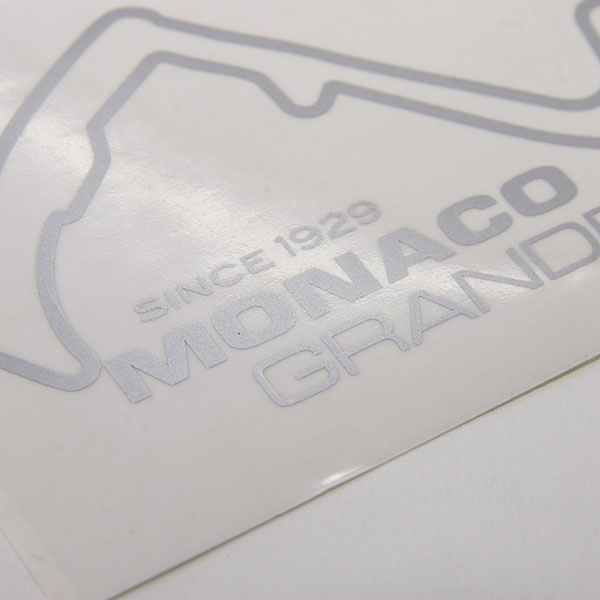 MONACO Grand Prix Official Sticker(Silver)