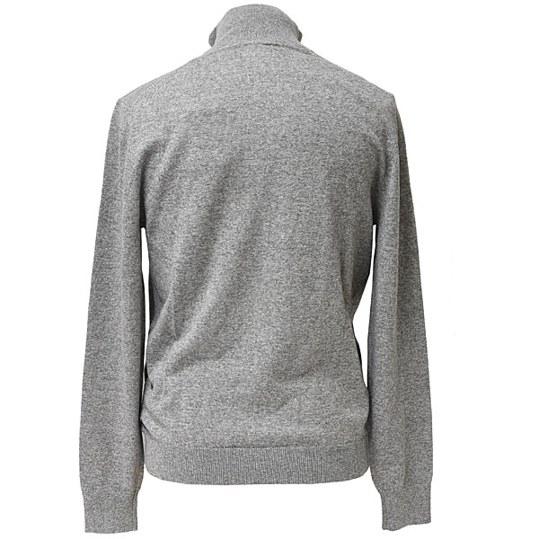 AUTOMOBILE CLUB DE MONACO Official Zip Up Knitted Felpa (Gray)