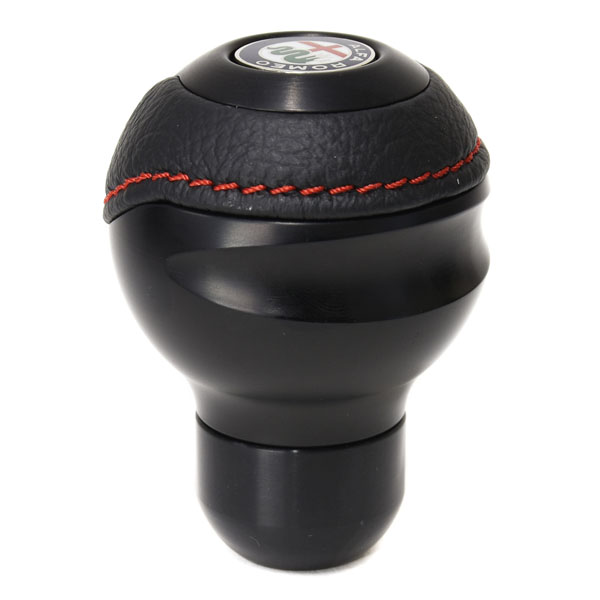 BLACK Gear Knob -TUNE IT BLACK- (Normal/Alfa Romeo New Emblem)