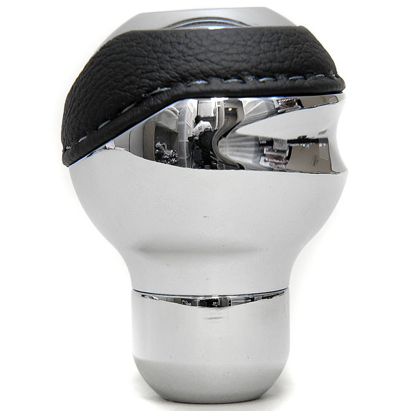 BLACK Gear Knob -TUNE IT CHROME- (Normal/Alfa Romeo New Emblem)