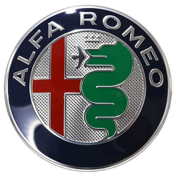 Alfa Romeo純正Newエンブレム : イタリア自動車雑貨店 | イタリア車のパーツとグッズの公式オンラインショップ