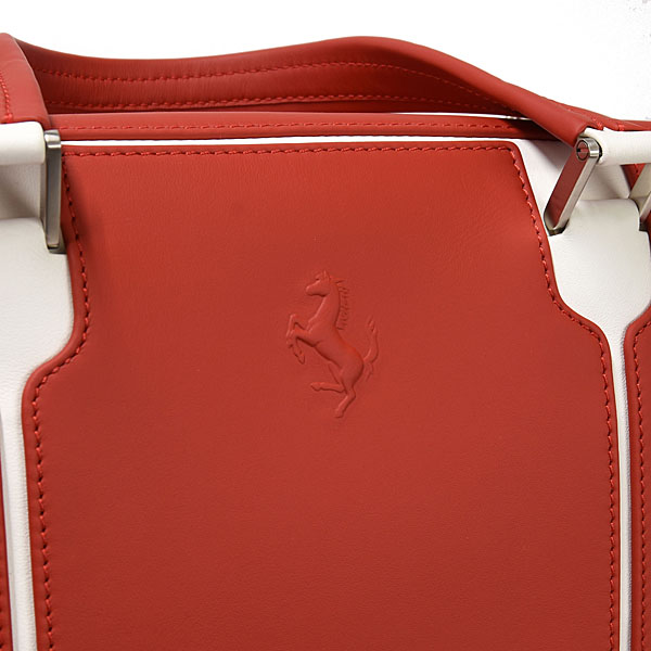 Ferrari genuine FF car leather Boston bag by schedoni