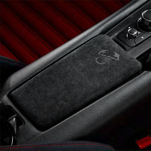 ABARTH Genuine 124spider Alcantara Console Lid<br><font size=-1 color=red>05/14到着</font>