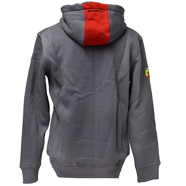 ABARTH Zip Up Hooded Felpa(Technical/Grey)