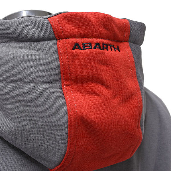 ABARTH Zip Up Hooded Felpa(Technical/Grey)