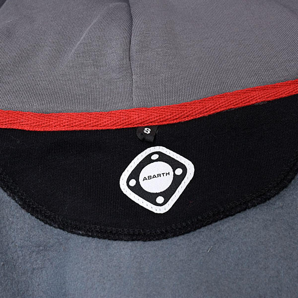 ABARTH Zip Up Hooded Felpa(Technical/Grey)