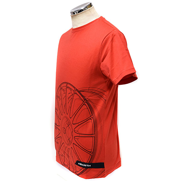 ABARTH T-Shirts(Technical/Wheel)Red