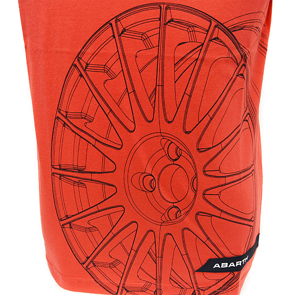 ABARTH T-Shirts(Technical/Wheel)Red