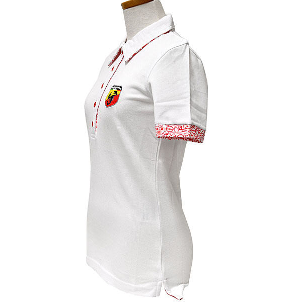 ABARTH Polo Shirts(Technical/White)for women