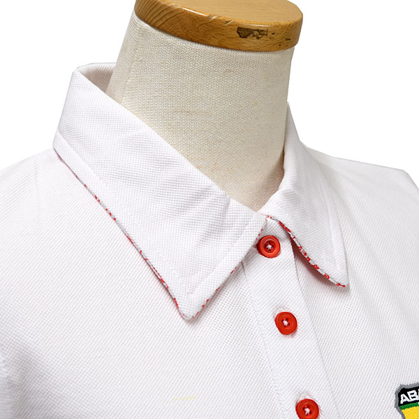 ABARTH Polo Shirts(Technical/White)for women