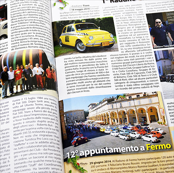 FIAT 500 Club ITALIA 2014ǯNo.6