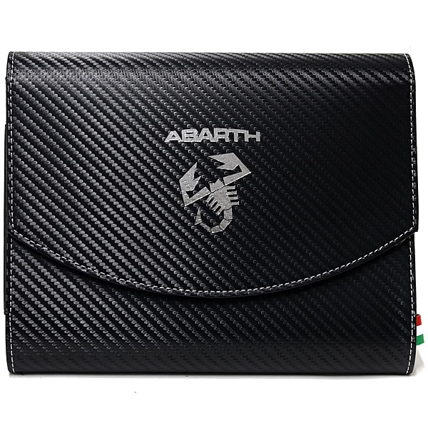 ABARTH genuine Document Case(Carbon Look)