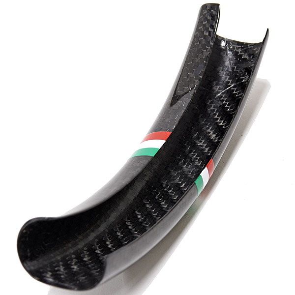 ABARTH 500 Real Carbon Steering Wheel Cover(Flag)