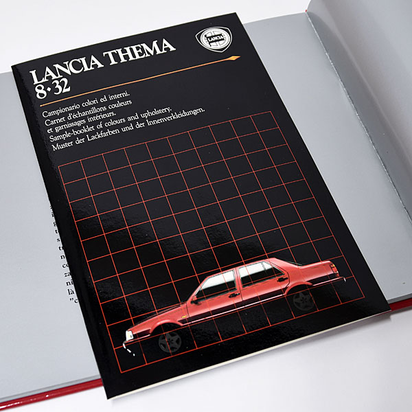 LANCIA Thema 8.32 Catalogue-with Wooden Box Special Edition-